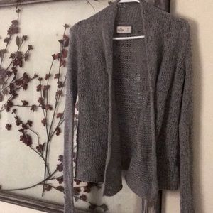 Hollister SMALL short sweater cardigan